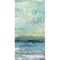 Calm Lake Panel III -Paper Art-20"x38"