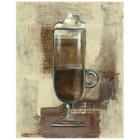 Cafe Classico IV Neutral -Paper Art-22"x26"