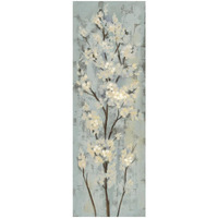 Almond Branch II on Light Blue -Paper Art-20"x56"