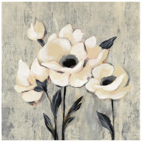 Graphic Floral II -Paper Art-26"x26"