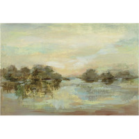 Dreamy Lake -Paper Art-38"x26"