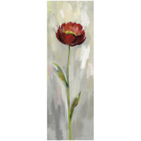 Single Stem Flower II Crop -Paper Art-20"x56"