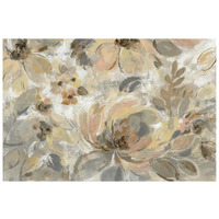 Ivory Floral -Paper Art-20"x14"