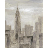 City Blocks I Greige -Paper Art-24"x30"