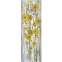 Roadside Flowers II -Paper Art-20"x56"
