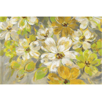 Scattered Spring Petals -Paper Art-38"x26"