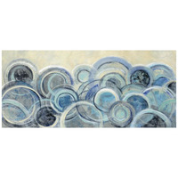 Variation Blue -Paper Art-46"x21.36"