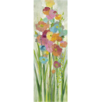 Long Stem Bouquet I -Paper Art-26"x74"