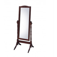 Victoria Cheval Walnut Mirror