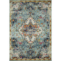 Nadia Blue / Midnight - 1'-6" x 1'-6" Sample Swatch