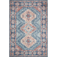 Skye Turquoise / Terracotta - 2'-3" x 3'-9"