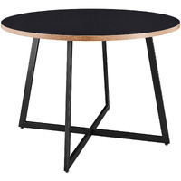 Courtdale 42" Round Table - Black