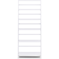 Acadian SOLID WOOD 72 inch x 30 inch Transitional Bookcase in White