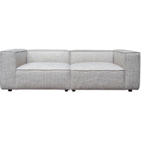 Vice 2PC Modular Sofa in Barley Fabric by Diamond Sofa