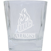 University of Illinois at Chicago Etched Alumni 5 oz Shooter Glass Tumbler