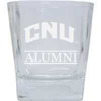 Christopher Newport Captains Etched Alumni 5 oz Shooter Glass Tumbler