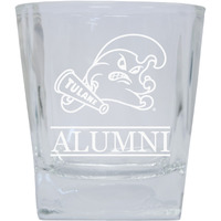 Tulane University Green Wave Etched Alumni 5 oz Shooter Glass Tumbler