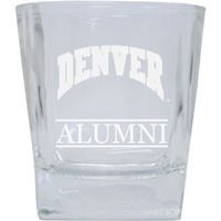 University of Denver Pioneers 8 oz Etched Alumni Glass Tumbler
