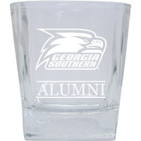 Georgia Southern Eagles 8 oz Etched Alumni Glass Tumbler