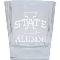 Iowa State Cyclones 8 oz Etched Alumni Glass Tumbler