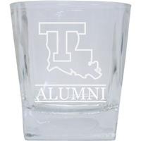 Louisiana Tech Bulldogs 8 oz Etched Alumni Glass Tumbler