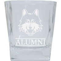 Loyola University Ramblers 8 oz Etched Alumni Glass Tumbler