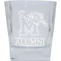 Memphis Tigers 8 oz Etched Alumni Glass Tumbler