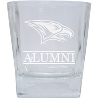 North Carolina Central Eagles 8 oz Etched Alumni Glass Tumbler