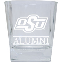 Oklahoma State Cowboys 8 oz Etched Alumni Glass Tumbler