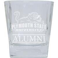 Plymouth State University 8 oz Etched Alumni Glass Tumbler