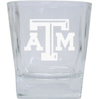 Texas A&M Aggies 8 oz Etched Alumni Glass Tumbler