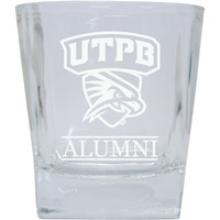 University of Texas of the Permian Basin 8 oz Etched Alumni Glass Tumbler