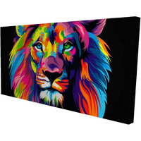 Be the Lion - Print on canvas by Begin Edition