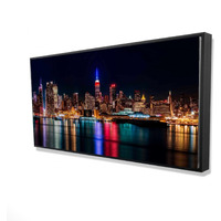 New York City Skyline - Framed Print on canvas by Begin Edition
