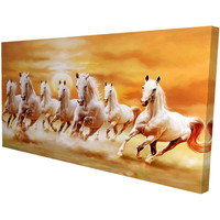 Seven Horses - Print on canvas by Begin Edition