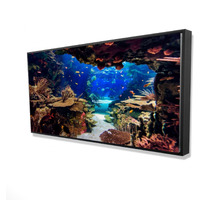 Undersea World - Framed Print on canvas by Begin Edition