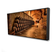 Limited Edition - Wine Wall Art 5 - Framed Print on canvas by Begin Edition