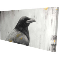 Crow Bird - Print on canvas by Begin Edition
