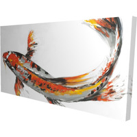Butterfly Koi Fish - Print on canvas by Begin Edition