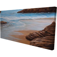 ROCKS AND SEASIDE - Print on canvas by Begin Edition