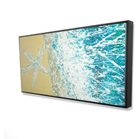 LEFT SIDE SEASTAR - Framed Print on canvas by Begin Edition