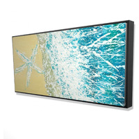 LEFT SIDE SEASTAR - Framed Print on canvas by Begin Edition