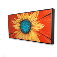 FLOWER MIDDLE - Framed Print on canvas by Begin Edition