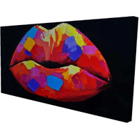 COLORFUL LIPSTICK - Print on canvas by Begin Edition