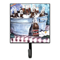 "Caroline's Treasures 1003SH4 Barq's and Old Washtub Leash Holder or Key Hook, Small, Multicolor"