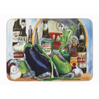 "Caroline's Treasures Eggplant and New Orleans Beers, 19"" x 27"", Multicolor"