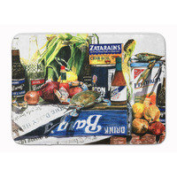 "Caroline's Treasures Crab in the Middle Floor Mat, 19"" x 27"", Multicolor"