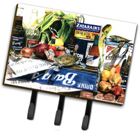 "Caroline's Treasures 1008TH68 Crab In The Middle Leash Holder or Key Hook, Large, Multicolor"