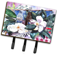 "Caroline's Treasures 1009TH68 Barq's and Magnolia Leash Holder or Key Hook, Large, Multicolor"