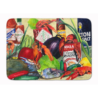 "Caroline's Treasures Spices and Crawfish Floor Mat, 19"" x 27"", Multicolor"